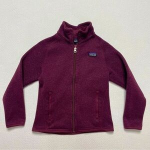 Patagonia Kids Fleece Jacket - Burgundy
